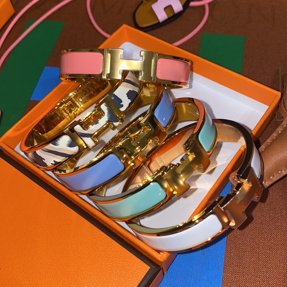 NEW HERMÈS CLIC H BRACELETS FOR SALE - Picture 6 of 16